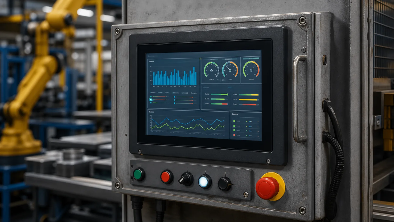 12.1-Inch Rugged TFT Displays for Control Panels