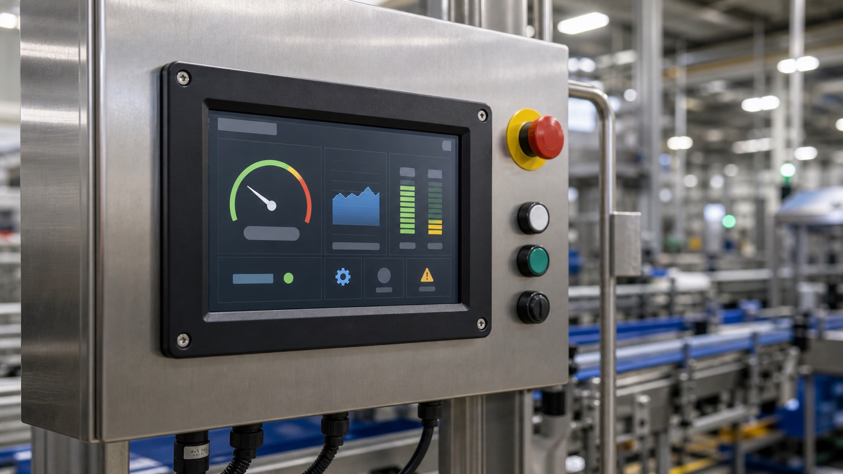7-Inch Industrial TFT Displays for Machine Control Panels
