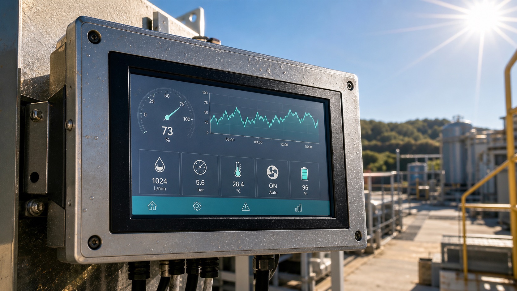 High Brightness Industrial TFT Displays: Meeting the Challenges of Harsh Environments