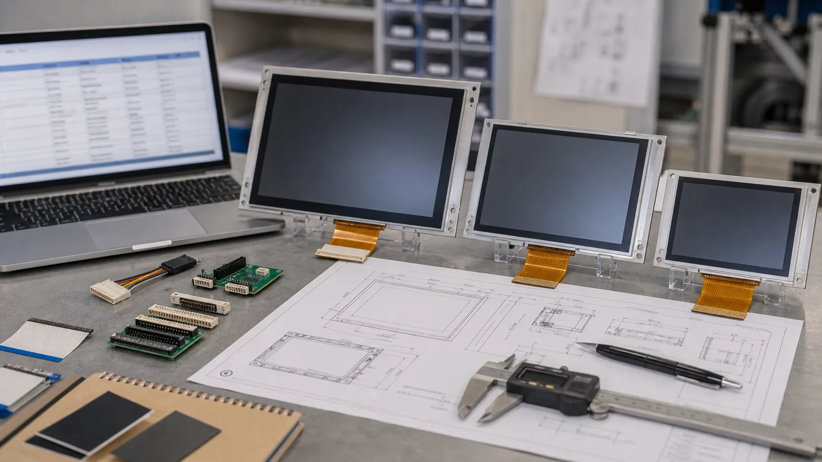 How to Specify an Industrial TFT Display