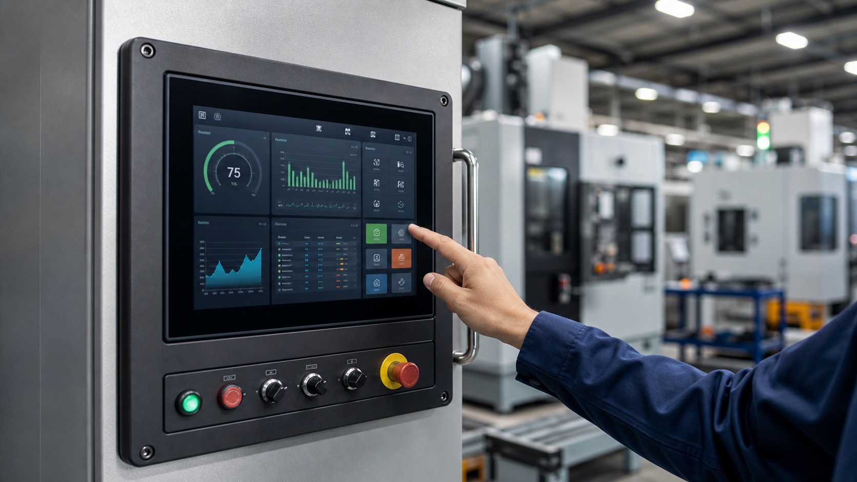 Industrial HMI Touch Panels: Designing Rugged Human-Machine Interfaces