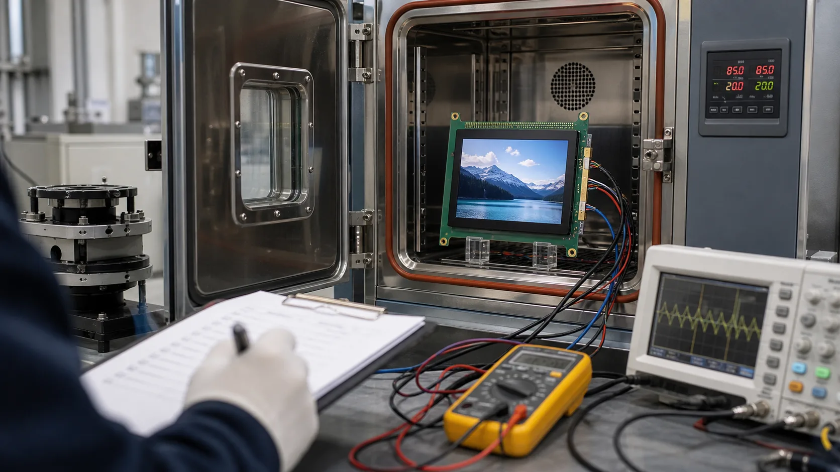 Industrial TFT Display Validation Checklist
