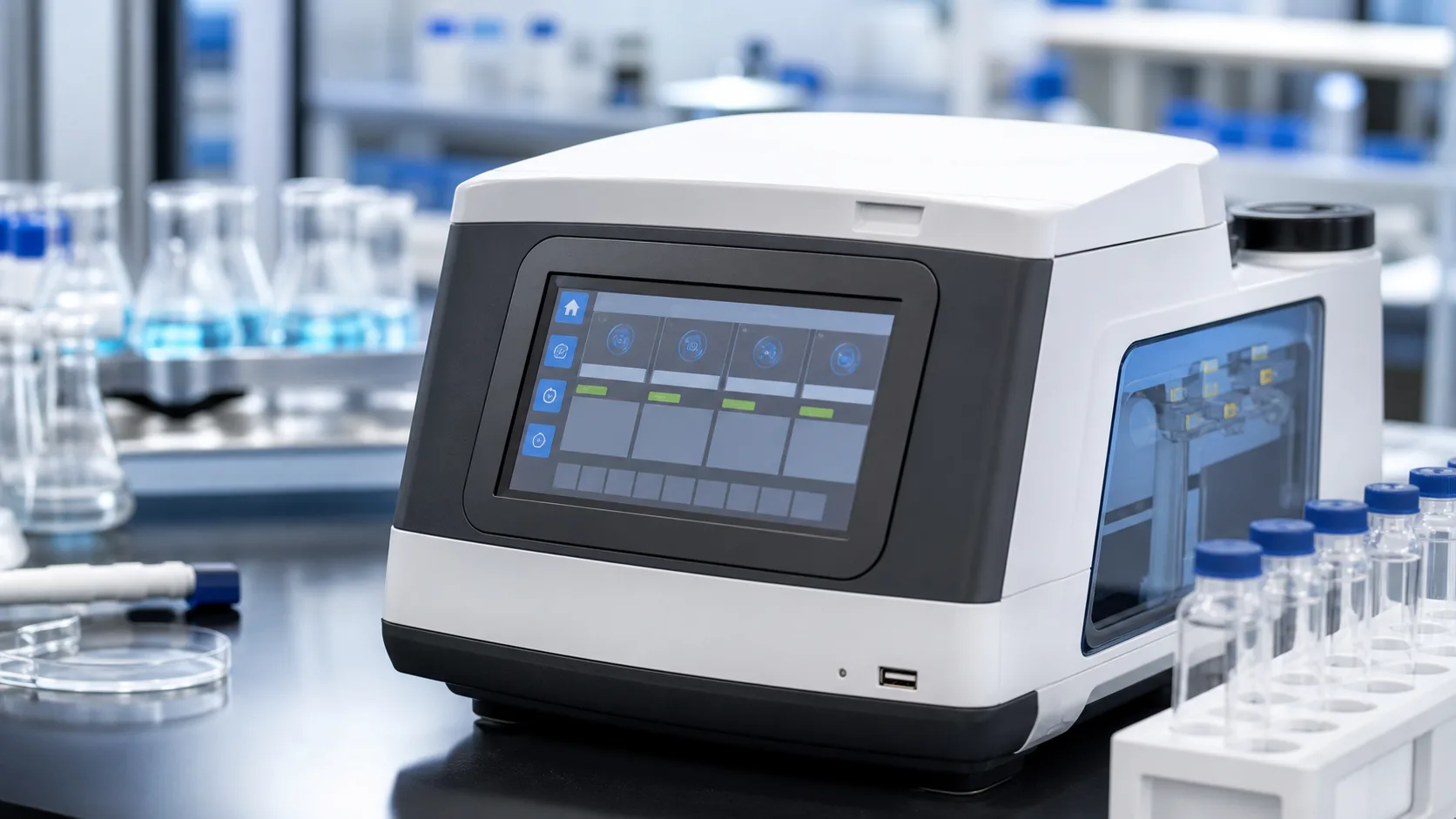 TFT Displays for Laboratory Equipment