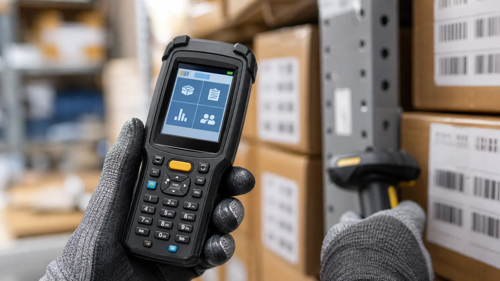 TFT Displays for Logistics Handheld Terminals