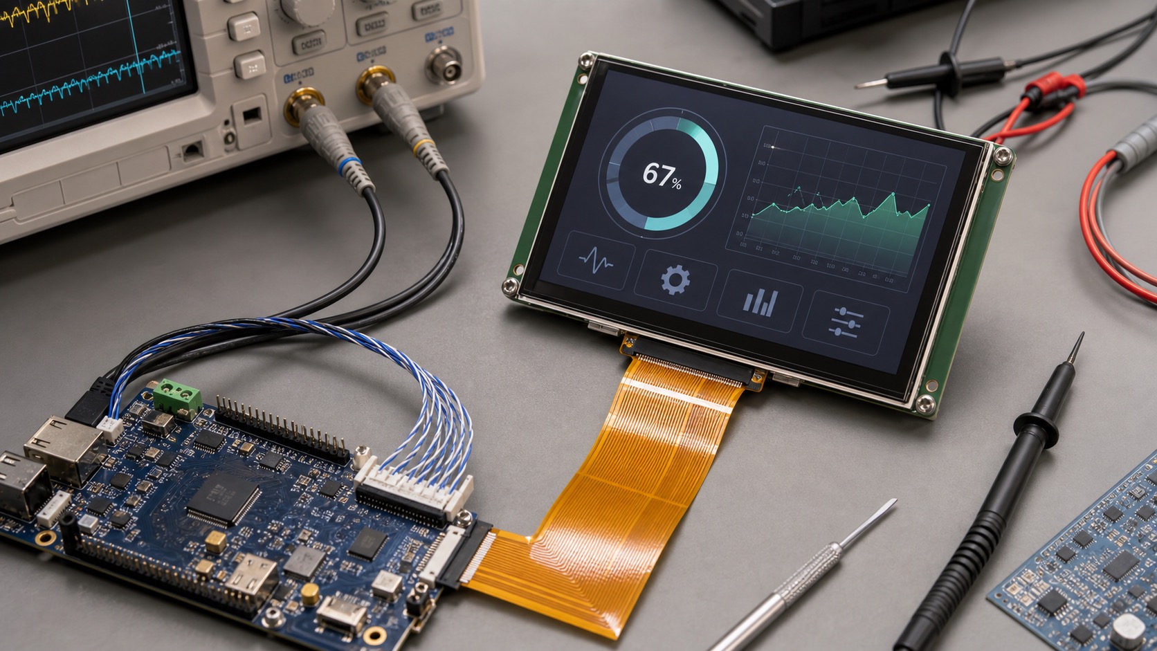 LVDS vs MIPI DSI for Industrial TFT Displays