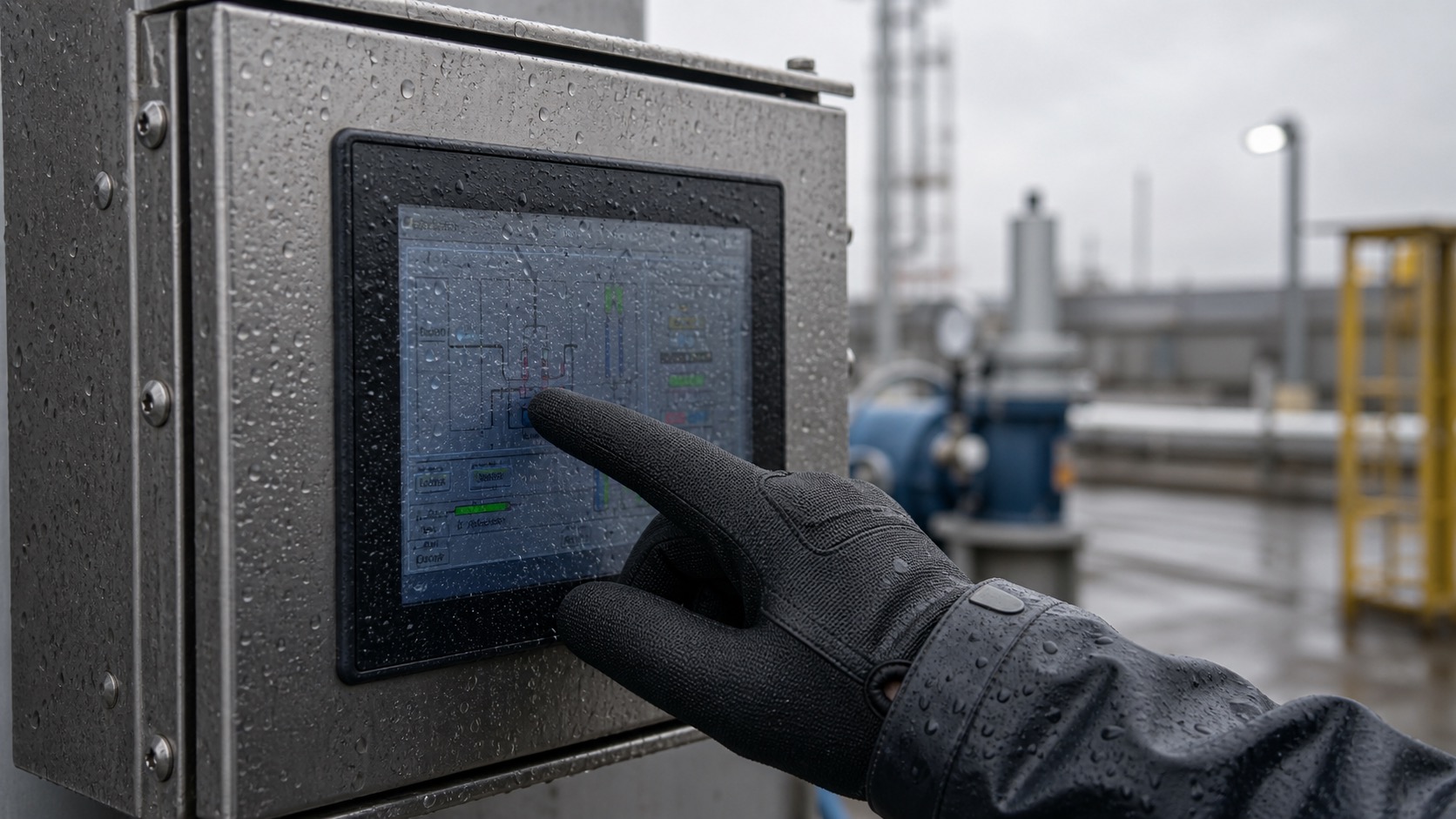 Outdoor TFT Touch Panels: Designing for Rain, Gloves, and Real Operators