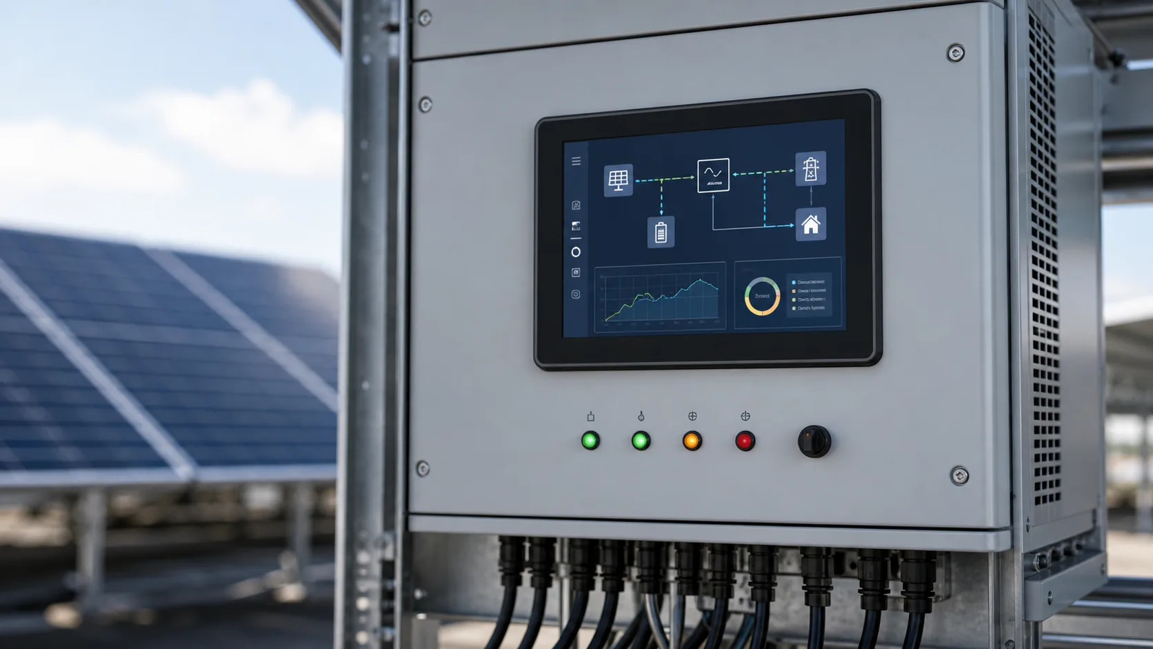 TFT Displays for Solar Inverter Monitoring